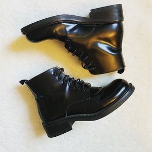 J Crew Black Boots